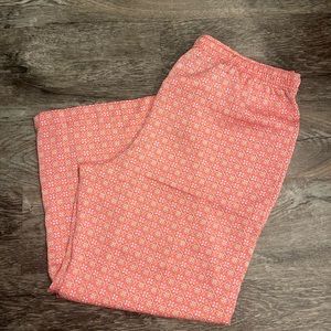 J Crew Wide leg polyester (silky feeling) pajama bottoms